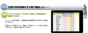 デイサービス用iPadアプリ